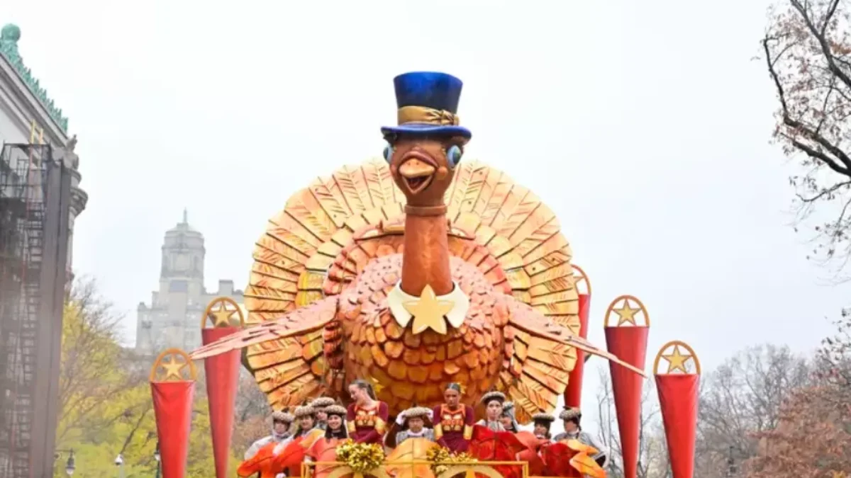 Photo from the annual Macy's Thanksgiving Day Parade in November.