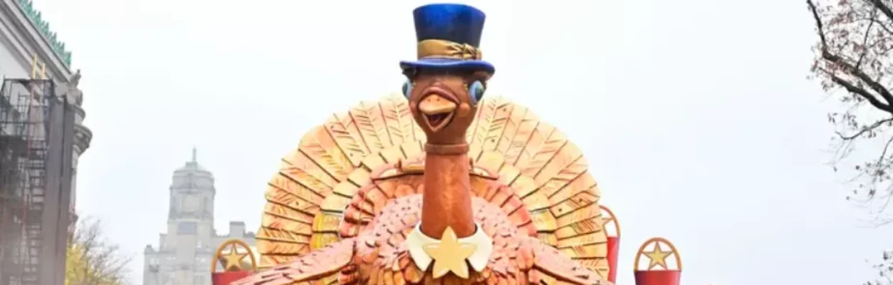 Photo from the annual Macy's Thanksgiving Day Parade in November.