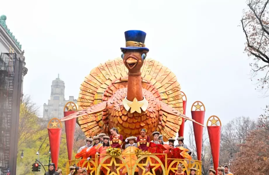 Photo from the annual Macy's Thanksgiving Day Parade in November.