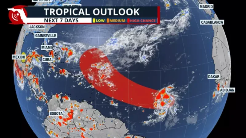 Featured image for “Tropical Storm Jerry develops in central Atlantic”
