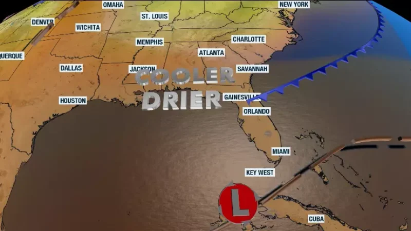 Featured image for “Rain and cooler temperatures are on the way”