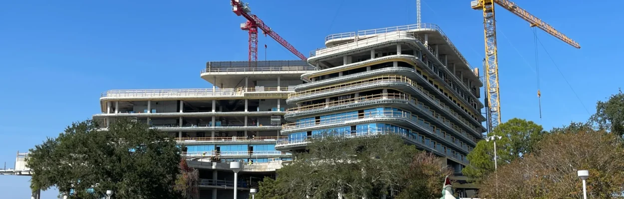 The Four Seasons construction site in Downtown Jacksonville.