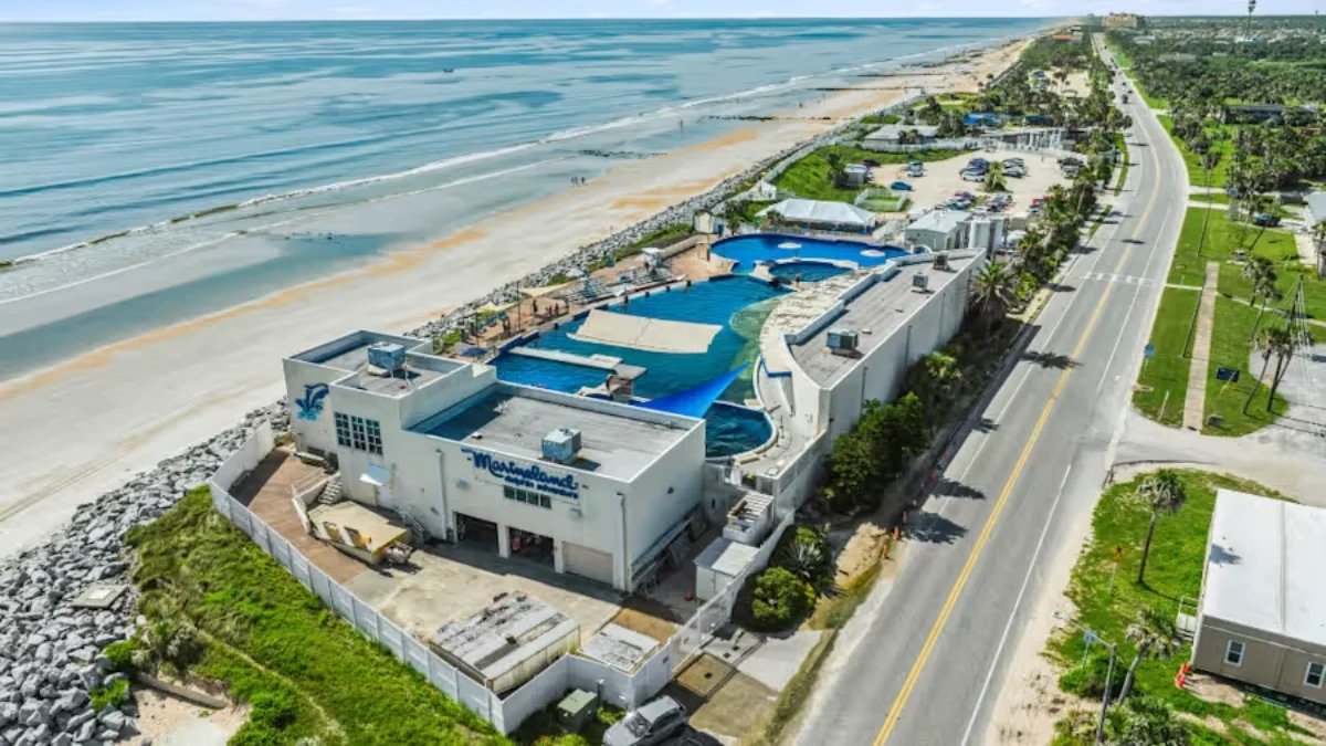 Aerial view of Marineland