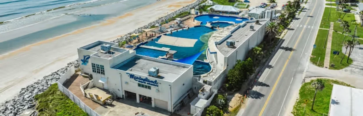 Aerial view of Marineland