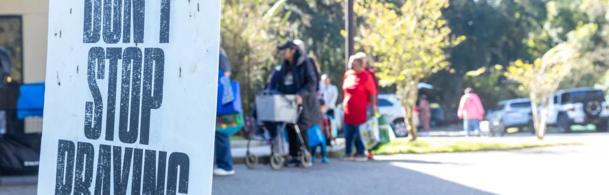 Feeding Northeast Florida food distribution line