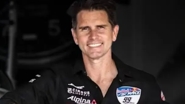 Stunt pilot Warren Cilliers.