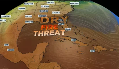 Featured image for “Wildfires and drought spread across North Florida”