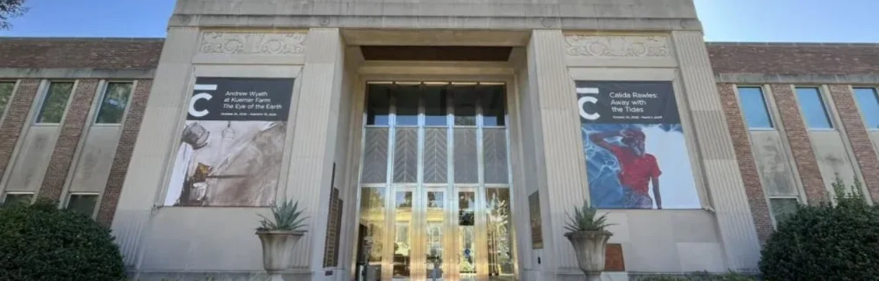 The entrance to the Cummer Museum