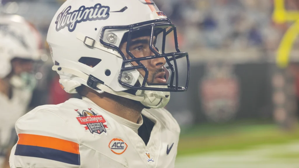 University of Virginia safety Antonio Clary during the 81st TaxSlayer Gator Bowl