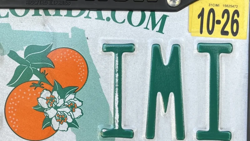 Featured image for “Florida might eliminate license plate stickers”