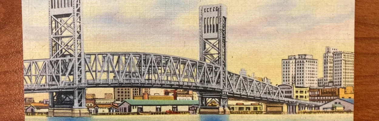 Main Street Bridge postcard