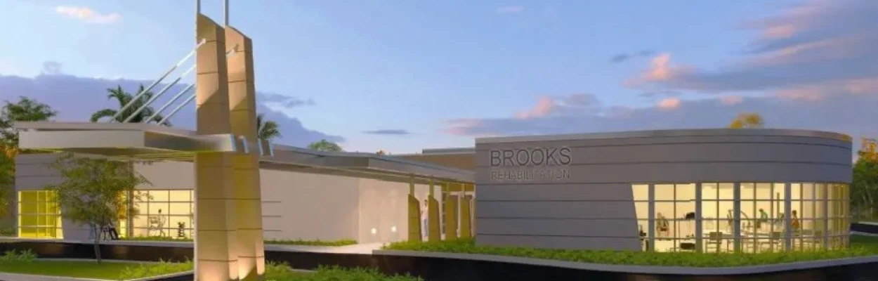 Artist rendering of the Brooks Rehabilitation Hospital's expansion in Orange Park
