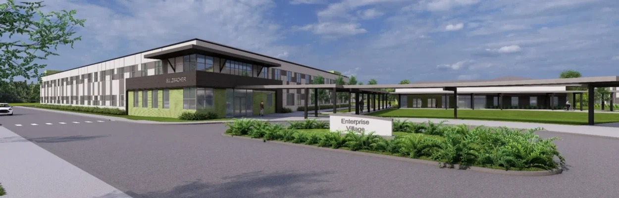 Sulzbacher Enterprise Village will have housing, wrap-around services, job training and a manufacturing facility