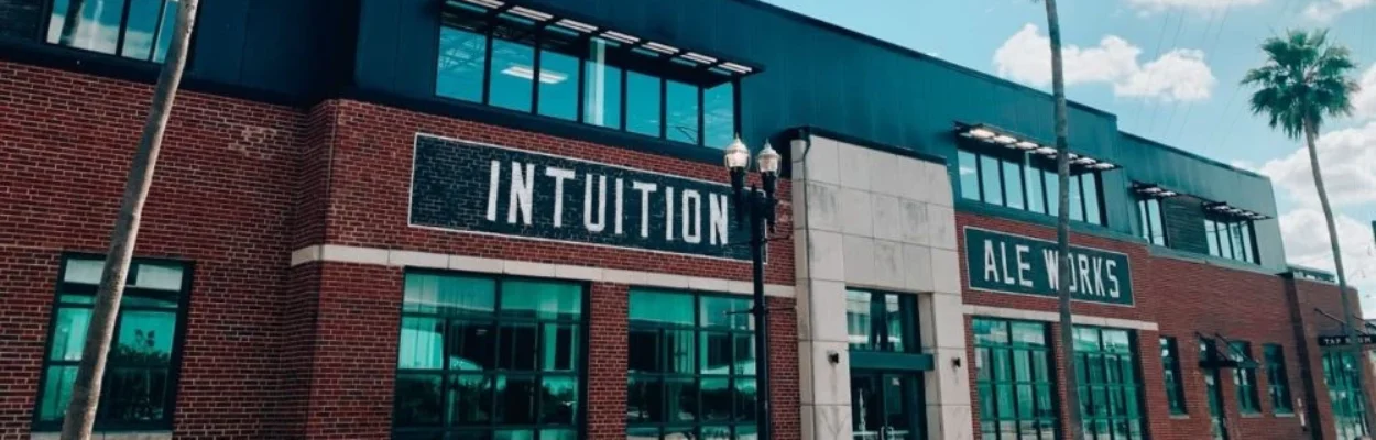 The Intuition Ale Works building in Downtown Jacksonville.