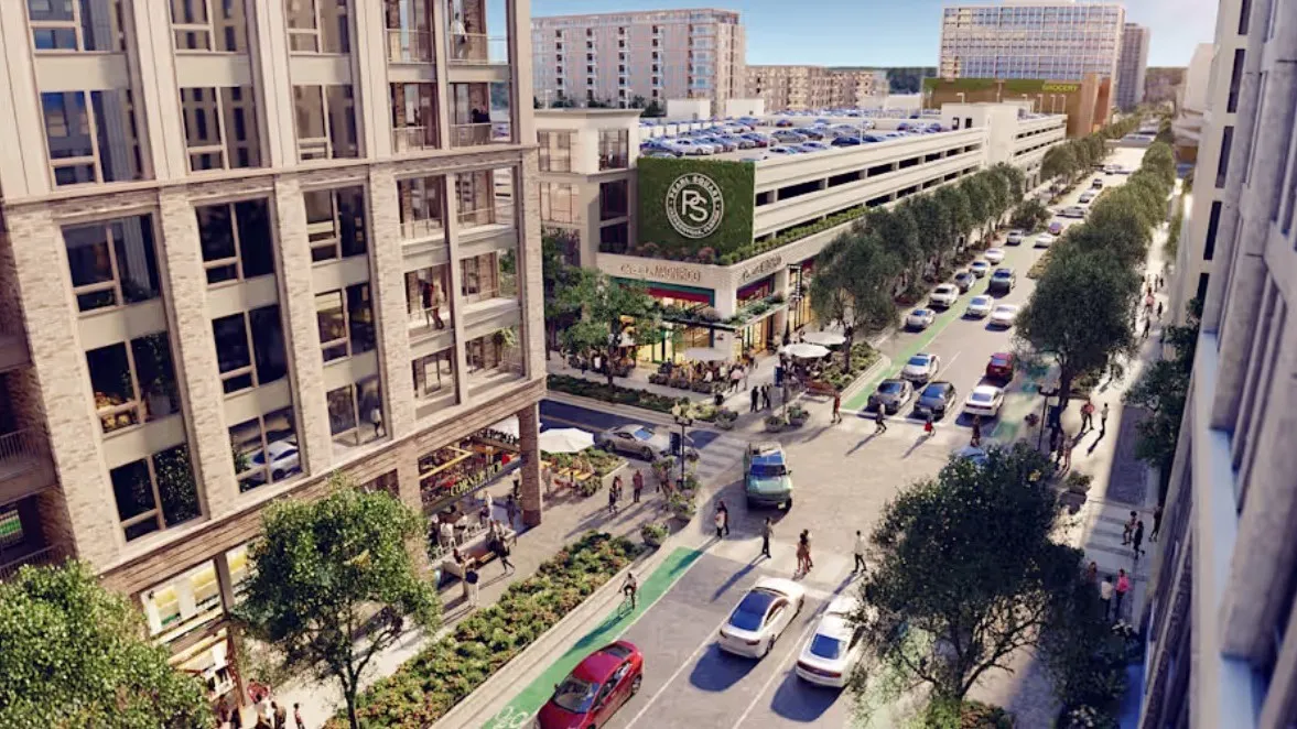 The Pearl Street retail corridor planned by Gateway Jax.
