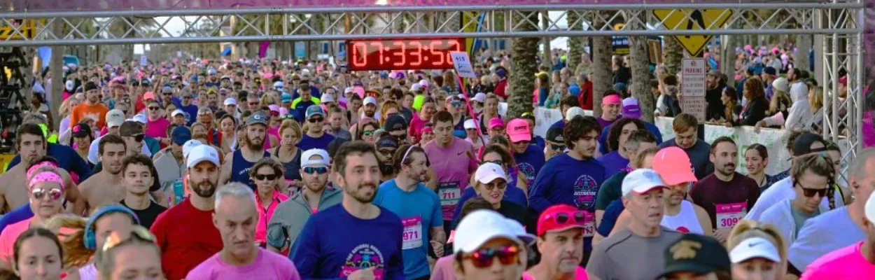 The annual Donna Marathon. |