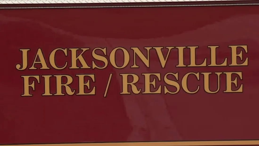 The firefighters work for the Jacksonville Fire and Rescue Department
