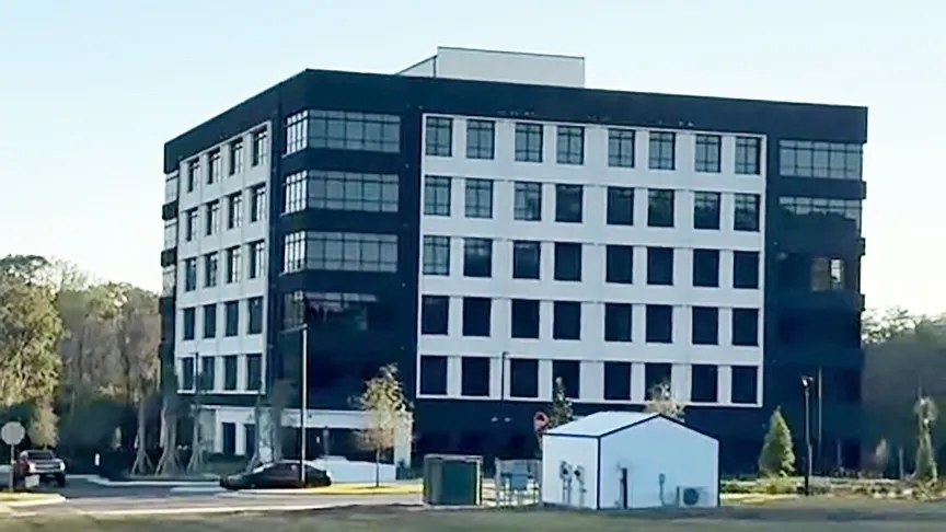 A former FBI field office in Arlington, which has been renovated into apartments.