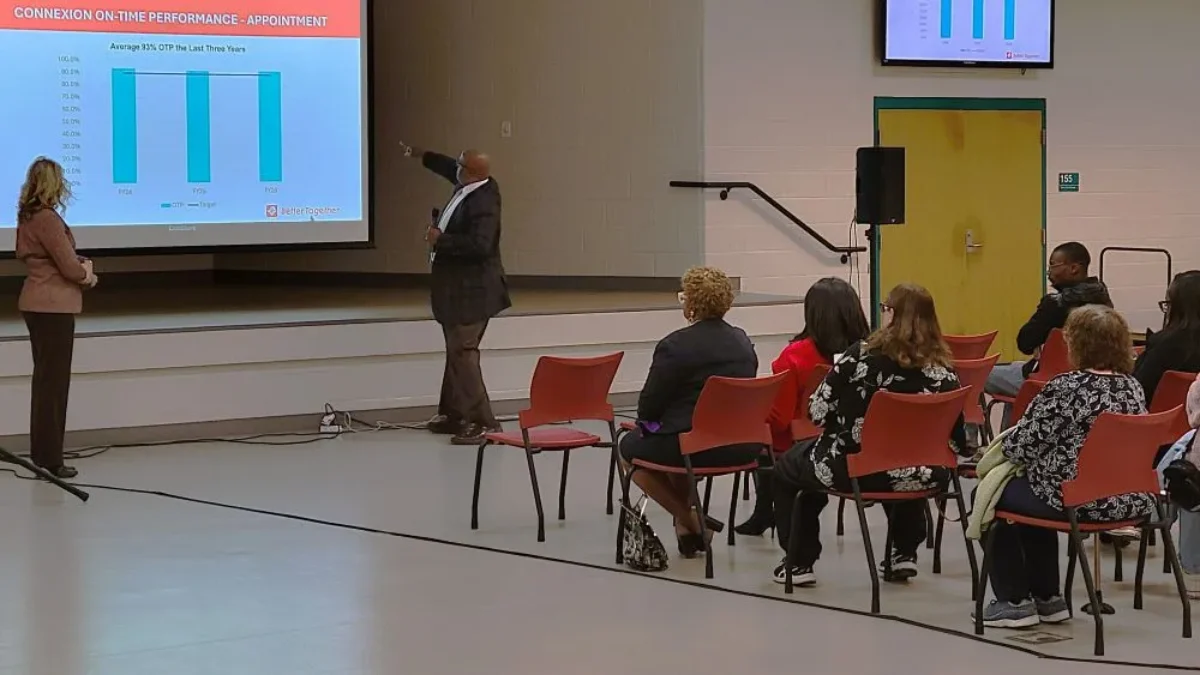 JTA town meeting discusses Connexion Plus
