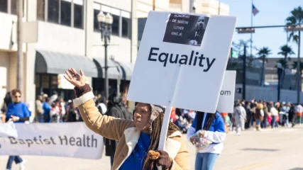 Featured image for “BIT OF JOY | Martin Luther King Day parade”