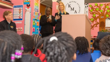 Featured image for “Mayors Deegan and Peyton empower Garden City preschoolers with books”