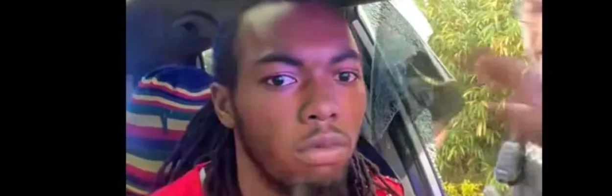 Will McNeil Jr. after he was punched during a traffic stop.