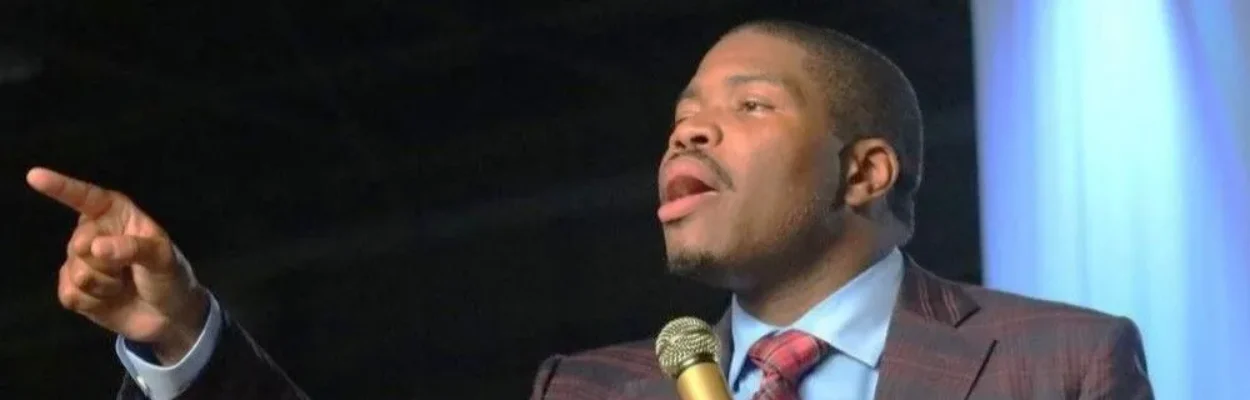 Jacksonville minister Brian Carn Jr., speaking in 2016.