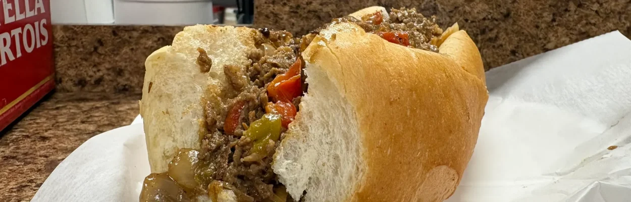 A cheesesteak at D&LP Subs