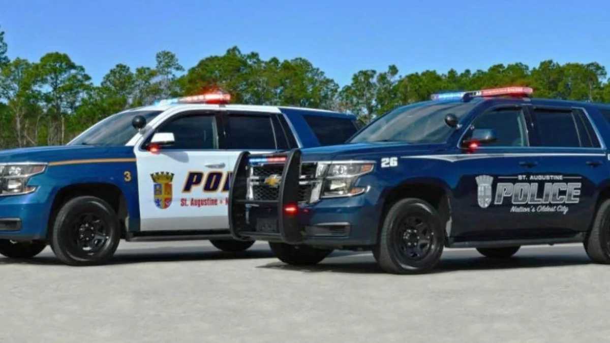 St. Augustine Police Department cruisers
