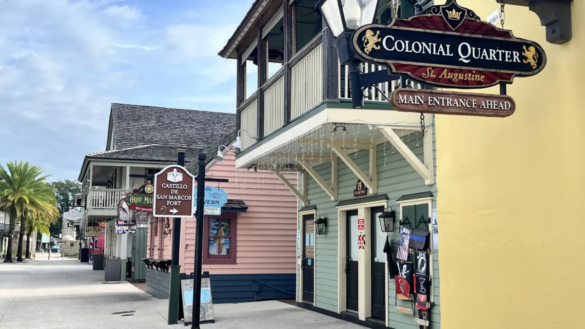 St. George Street in downtown St. Augustine