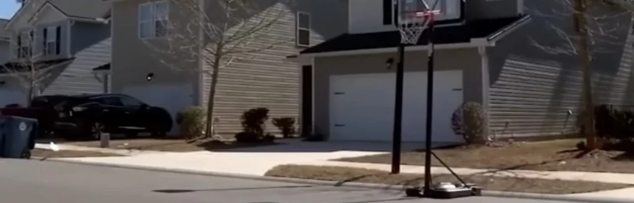 A street with homes for rent