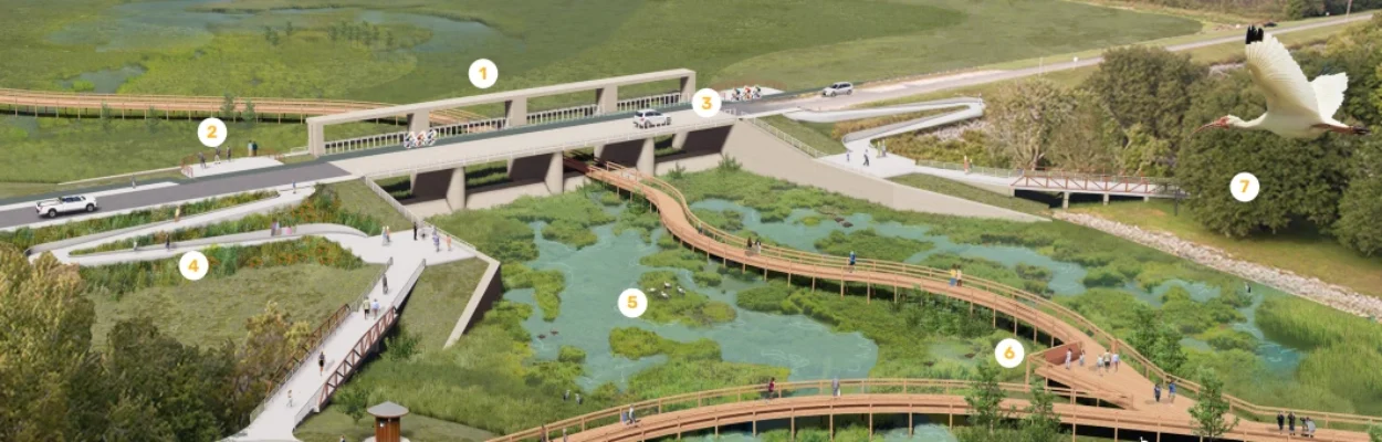 Conceptual rendering of Kirkpatrick Dam retrofit