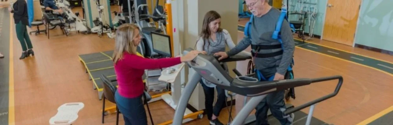 A Brooks Rehabilitation facility, before a new center planned with Baptist Health.