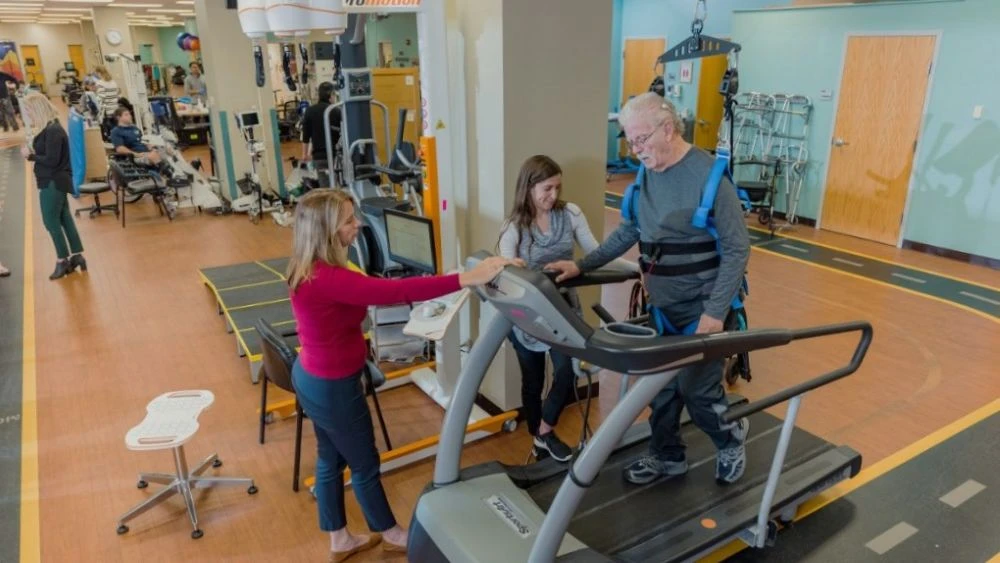 A Brooks Rehabilitation facility, before a new center planned with Baptist Health.