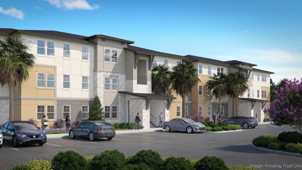 A rendering of Normandy Cove, a community on the Westside.