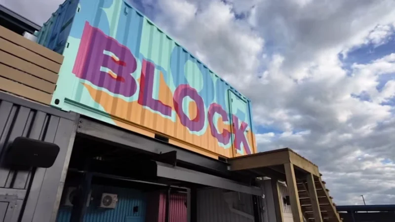 Featured image for “Jacksonville’s first outdoor food hall The Block Jax is opening this month”