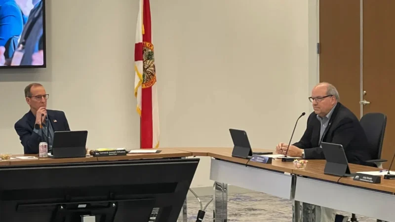 Featured image for “Vice chair of JEA board loses promotion over CEO flap”