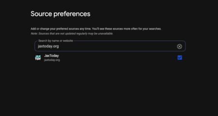 Featured image for “How to see more Jacksonville Today stories in your Google Search results”