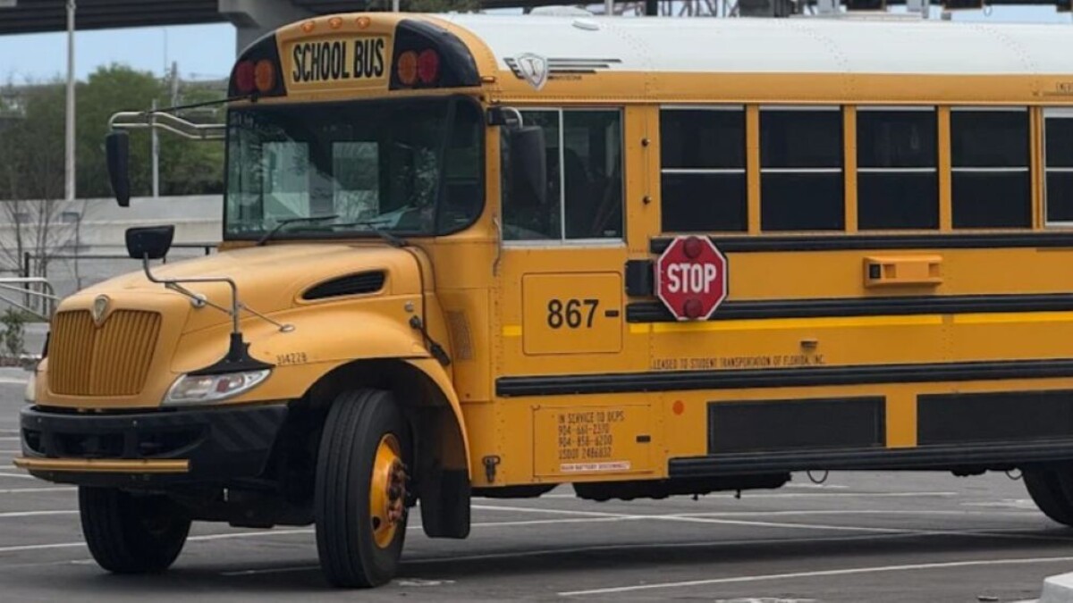 A Duval County school bus