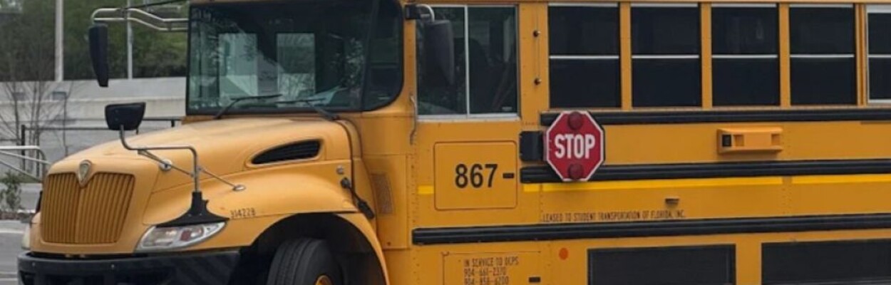 A Duval County school bus