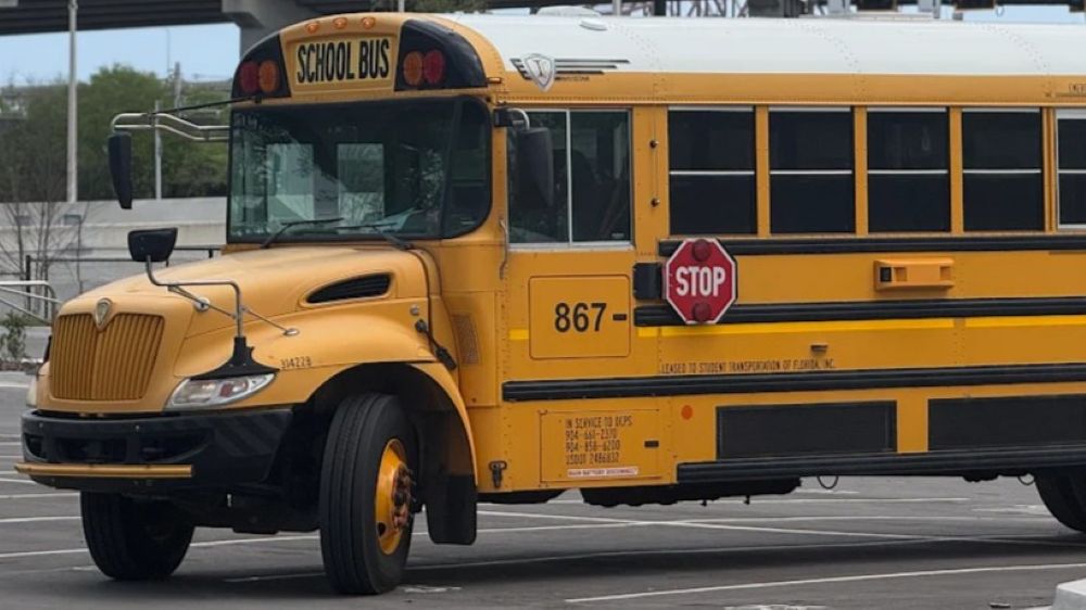 A Duval County school bus