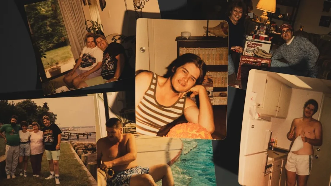 Family photos of Brian Tracey, who died in the St. Johns County Jail.