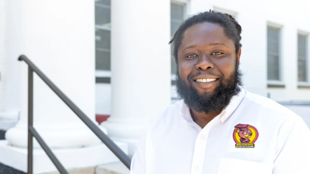 Cameron Frazier, founder and principal of Becoming Collegiate Academy.