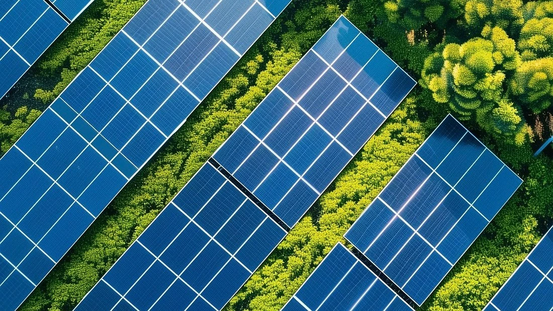 A grid for a data center development.