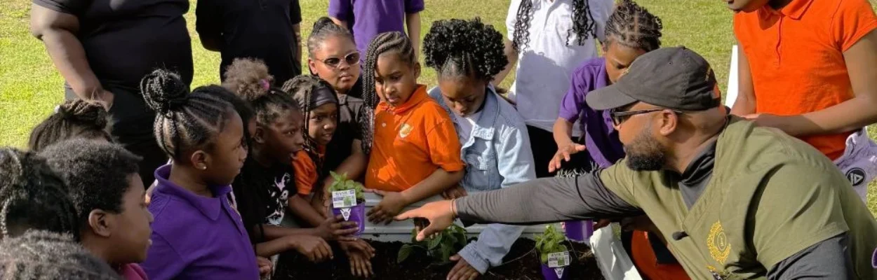 A ReconnectED outdoors session at SP Livingston