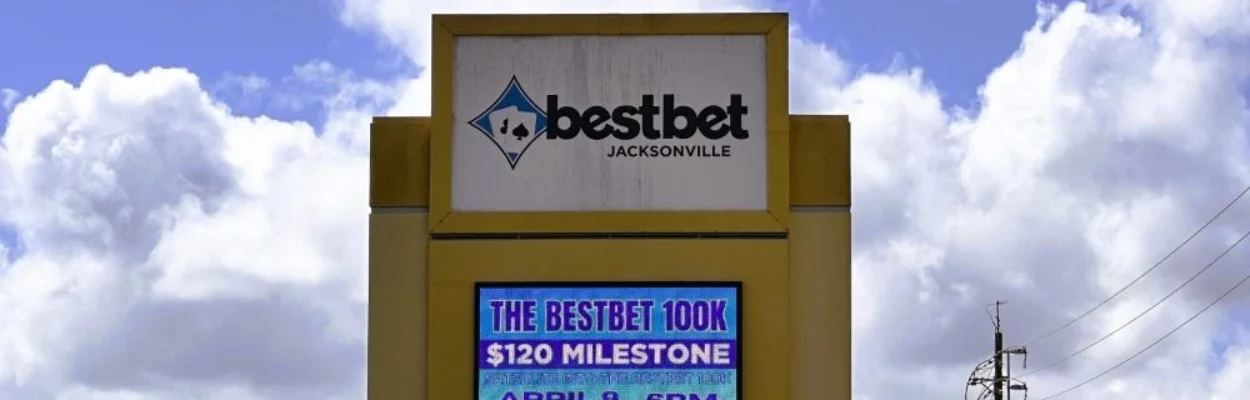 The BestBet marquee on Monument Road.