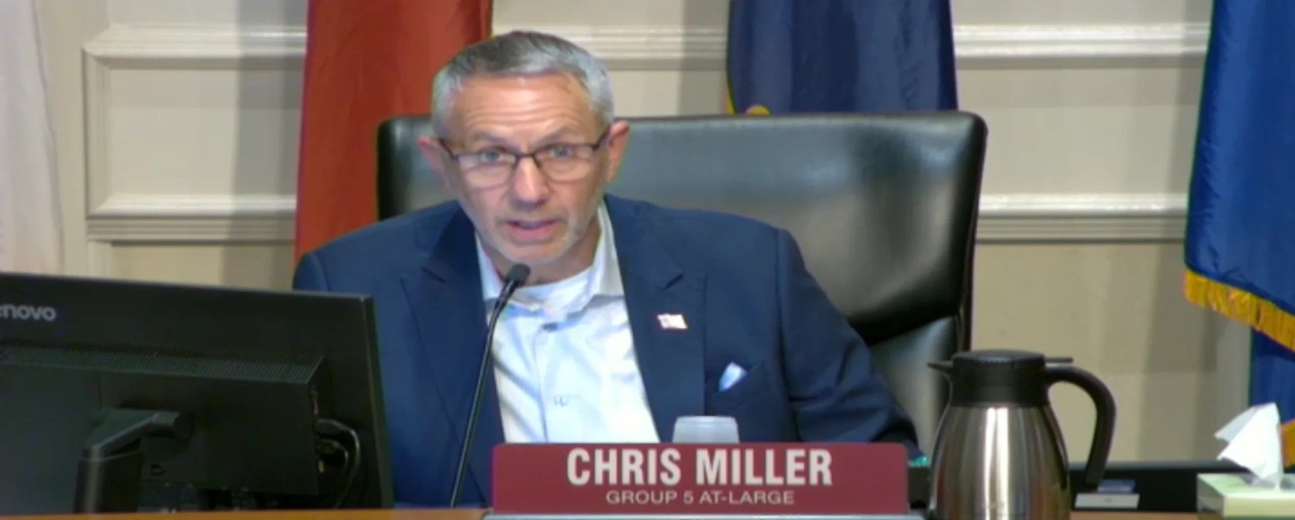 Chris Miller, Jacksonville City Council Rules Committee chair, who is holding JEA board nominations during investigations.