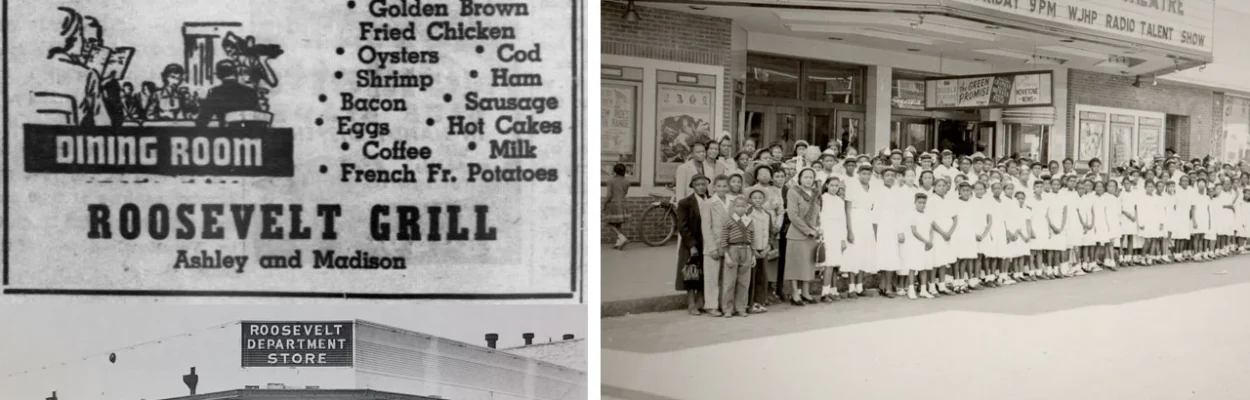 Historic image of Roosevelt Grill exterior