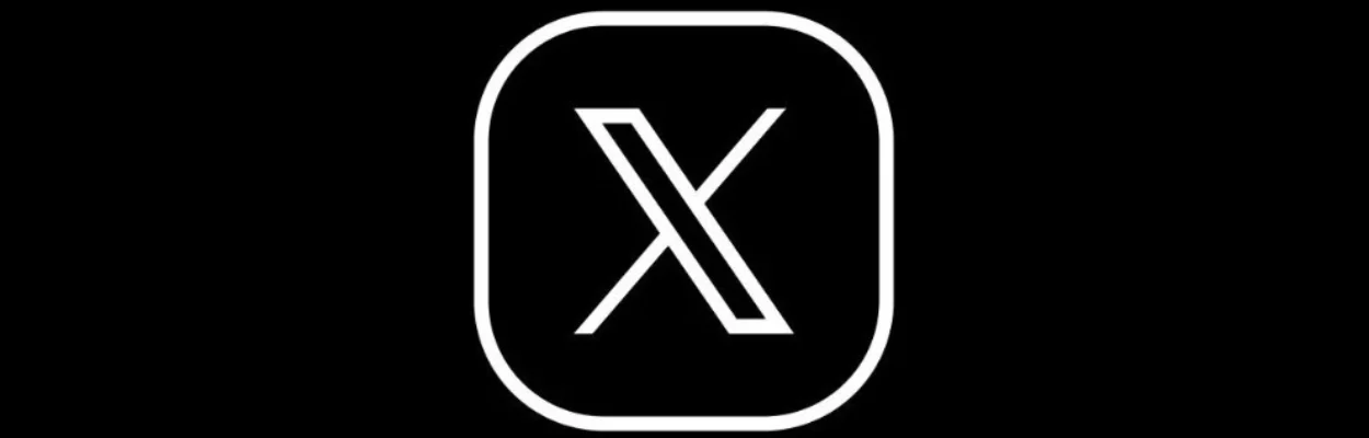 X logo on social media.