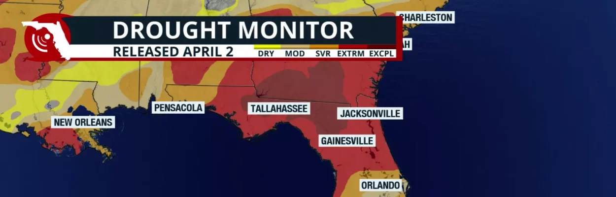 Drought monitor released April 2.